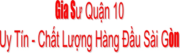 Danh Sách Gia Sư Quận 10 