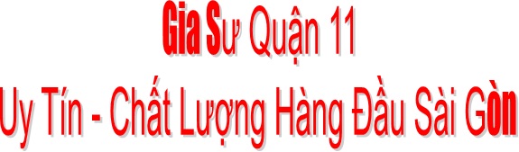 Danh Sách Gia Sư Quận 11